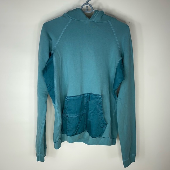 Free City Life Nature Love Blue Hoodie Pullover Sweater Pockets Women’s Size 1 - Picture 1 of 12